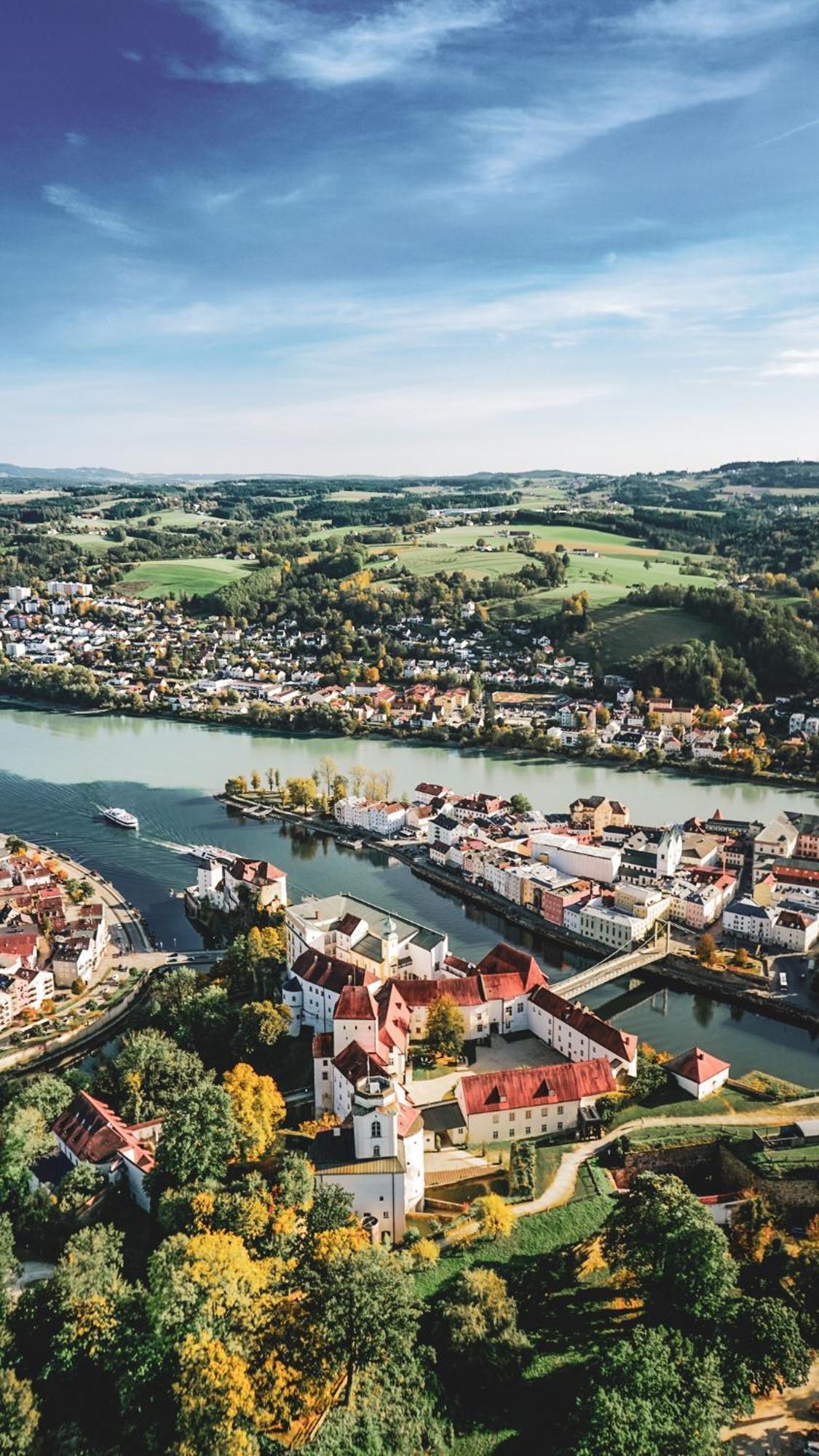 Apartment Passau A - Parken, Stilvoll, Modern & Cozy Im Zentrum Von باساو المظهر الخارجي الصورة